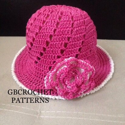 Mom and Child Summer Hat