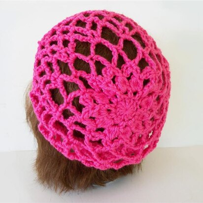 Lacy Flower Spring/ Summer Slouch Hat