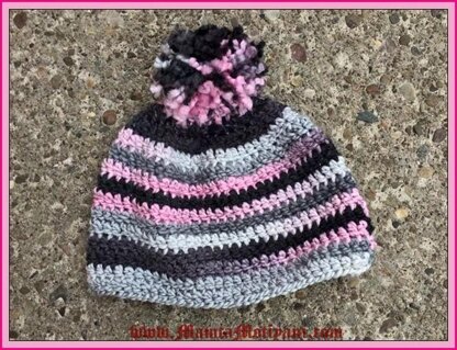 Free Chemo Hat Crochet Pattern Simple Unique Beanie