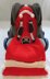 Santa Hooded Baby Car Seat Blanket & Toy