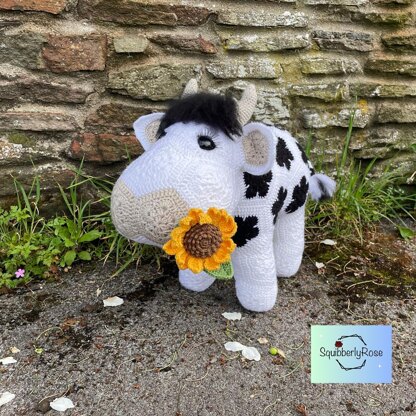 Bluebell the African flower cow.