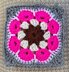 African Flower Granny Square pattern