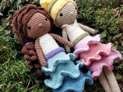 Bianca and Luna Dolls Crochet Amigurumi