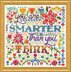 Design Works Smarter Cross Stitch Kit - 25cm x 25cm