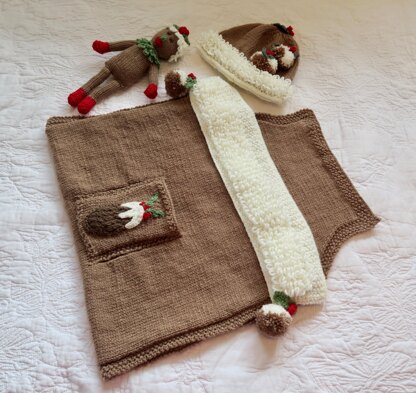 Christmas Pudding Car Seat Blanket