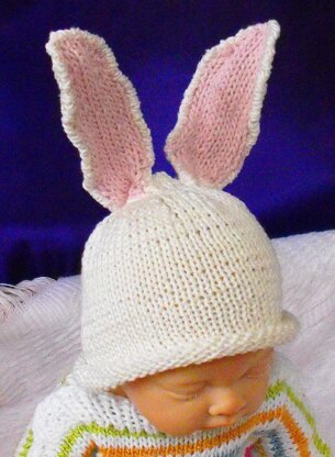 Baby Big Ears Bunny Beanie