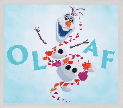 Vervaco Disney Frozen 2: Olaf Diamond Painting Kit - 47 x 42cm