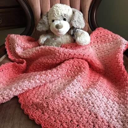 EASY BEGINNER'S Primrose Baby Blanket