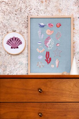 DMC The Botanist’s Cabinet Cross Stitch and Embroidery Pattern Book