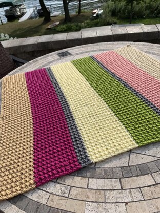 "Colors and Cuddles" Baby Blanket