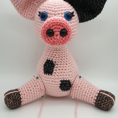 Polly the Piglet - US Terminology - Amigurumi