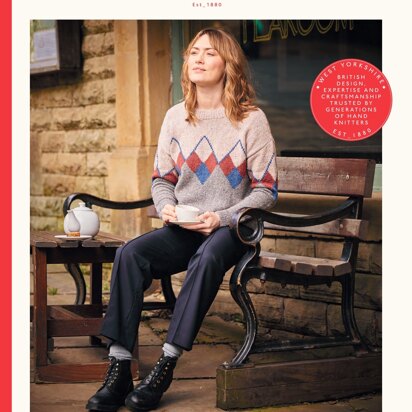 Jumper in Haworth Tweed - 10155 - Downloadable PDF