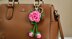 3D Crochet Flower Bag Charm & Keychain Pattern (PDF + Video Tutorial)