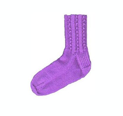 Purple Pearls Socks