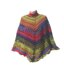 Colorful Poncho Shawl