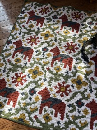 Dala Horse Blanket