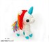 Rainbow Unicorn Amigurumi