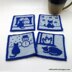 Cats in Winter Coasters