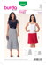 Burda Skirts Sewing Pattern B6818 - Paper Pattern, Size 10-28