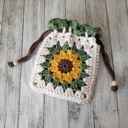 Sunflower Pouch