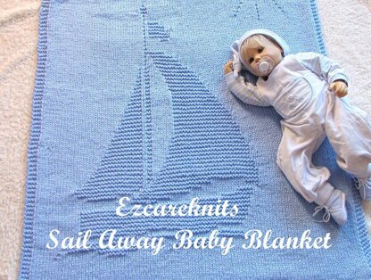 Sail Away Baby Blanket