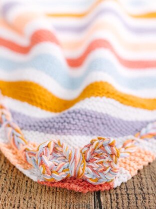 Gracie Stripes Baby Blanket