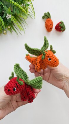 Crochet dragon pattern, amigurumi baby dragon crochet pattern