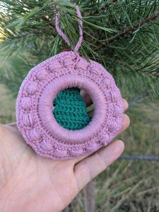 Flat Christmas Ornament
