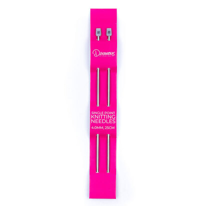 Deramores Single Point Needles - 25cm (10in) (1 Pair)