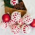 Lace Christmas Baubles