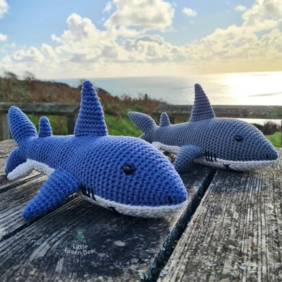 Shane the Shark - US Terminology Amigurumi