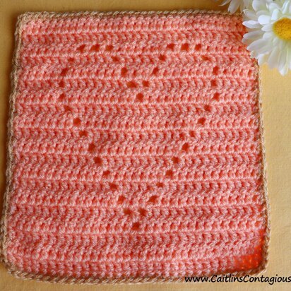 Heart Shape Filet Square Crochet Pattern