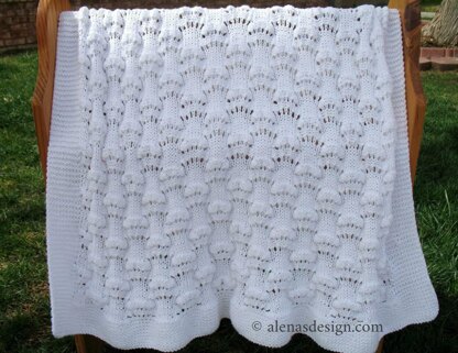 Billowing Clouds Baby Blanket