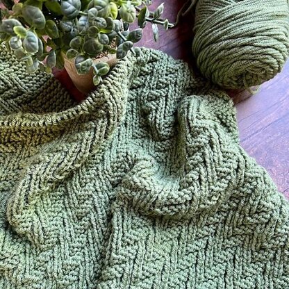 Warm Hearted Baby Blanket