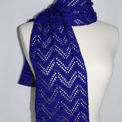 Double Chevron Lace Scarf