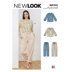 New Look N6704 Misses' Top and Pull-On Pant N6704 - Paper Pattern, Size A (8-10-12-14-16-18-20)