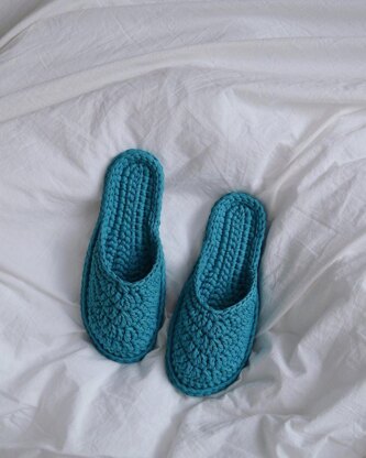 Cotton House Slippers Crochet Pattern, Crochet Home Shoes Video Tutorial Step-by-step