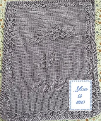 Nr. 809 You & Me Valentine guest towel