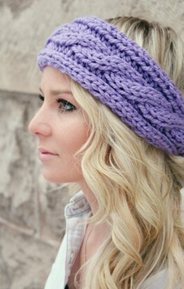 Bulky Cabled Headband