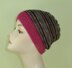 Himalaya Stripe Beanie Hat Circular knitting pattern