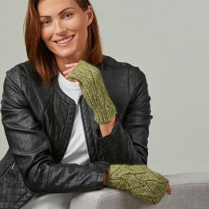 Moonlight Mitts - knitting pattern