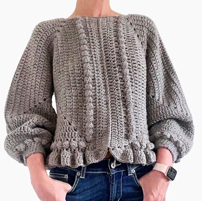 Granny Square Sweater Adult