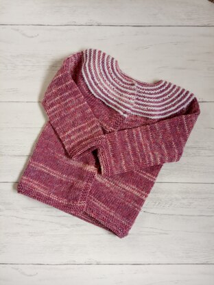 Gidday cardigan for a girl