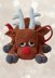Christmas Knackered Reindeer Tea Cosy
