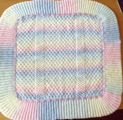 Rainbow Dust Baby Blanket