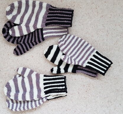 Various mittens
