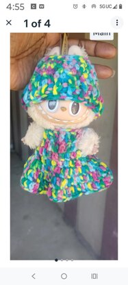 La Summer Dress Doll Pattern