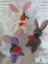 Hoppy Holiday Bunny Ornament