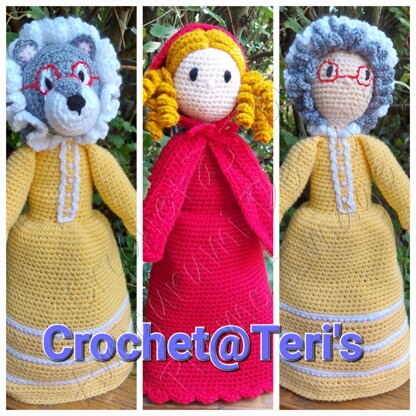 Crochet topsy turvy doll online