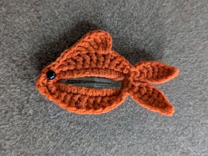 Bubble fish Hair Clip